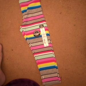 Children multi color leggings